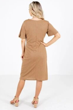 Finishing Touch Knee-Length Dress -Outlet Bella Ella Boutique Store Finishing Touch Dress Back 5000x