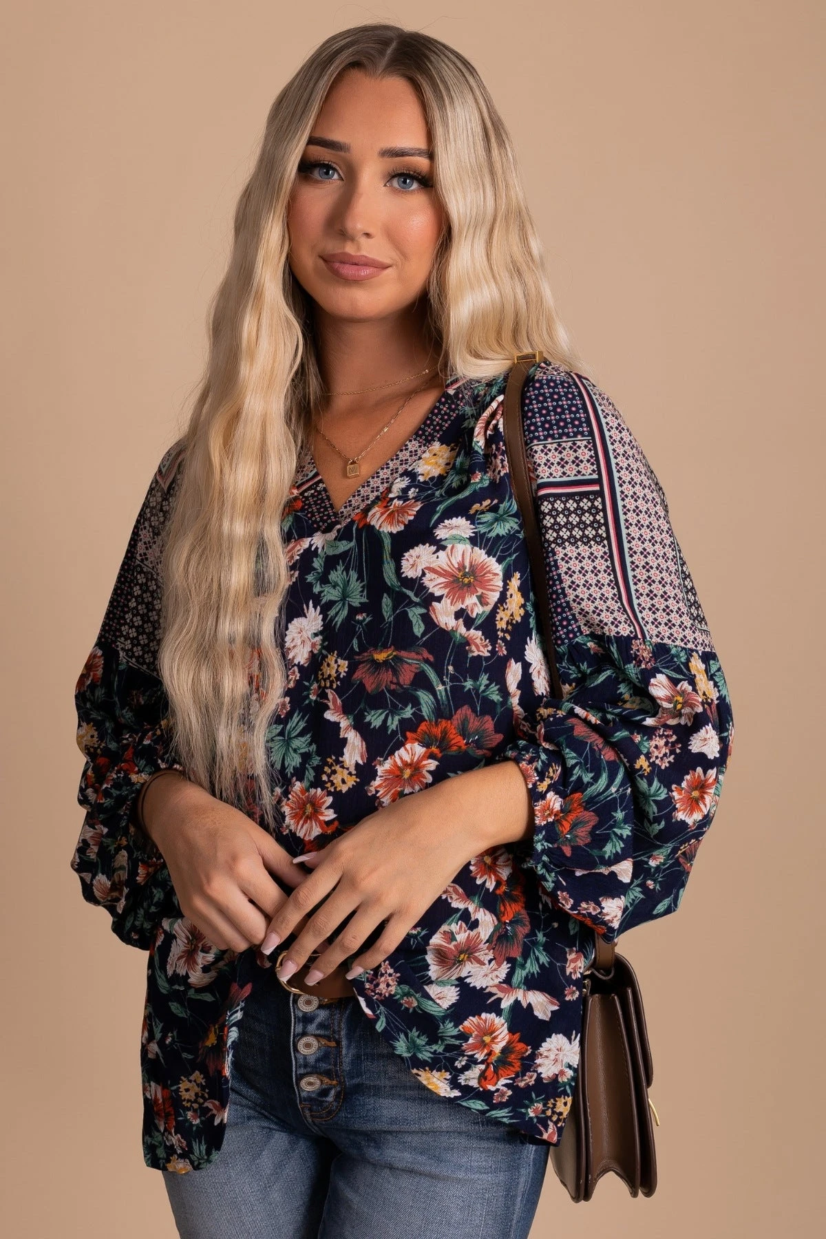 Floral Desires Long Sleeve Top 3 Floral Desires Long Sleeve Top