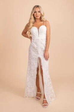 Give Your Heart Lace Maxi Dress