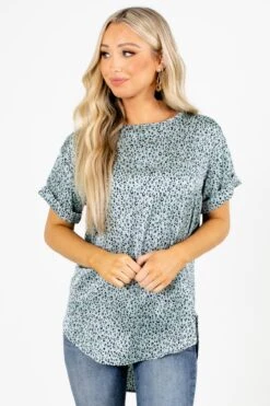 Hello Hollywood Leopard Print Blouse 24 Hello Hollywood Leopard Print Blouse -Outlet Bella Ella Boutique Store HelloHollywood 5000x