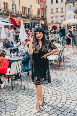 Light My Fire Black Lace Mini Dress -Outlet Bella Ella Boutique Store Iffat Black light My Fire Dress 5000x