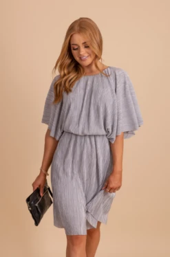 In The Limelight Ribbed Knee-Length Dress 28 In The Limelight Ribbed Knee-Length Dress -Outlet Bella Ella Boutique Store IntheLimelightRibbedKnee LengthDress Front 5000x