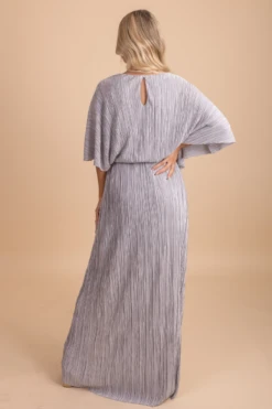 In The Limelight Ribbed Maxi Dress -Outlet Bella Ella Boutique Store IntheLimelightRibbedMaxiDress Back 5000x