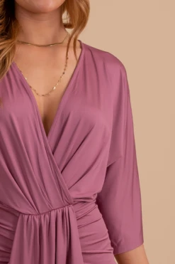 Just A Crush Ruched Midi Dress 28 Just A Crush Ruched Midi Dress -Outlet Bella Ella Boutique Store JustACrushRuchedMidiDress Detail 5000x