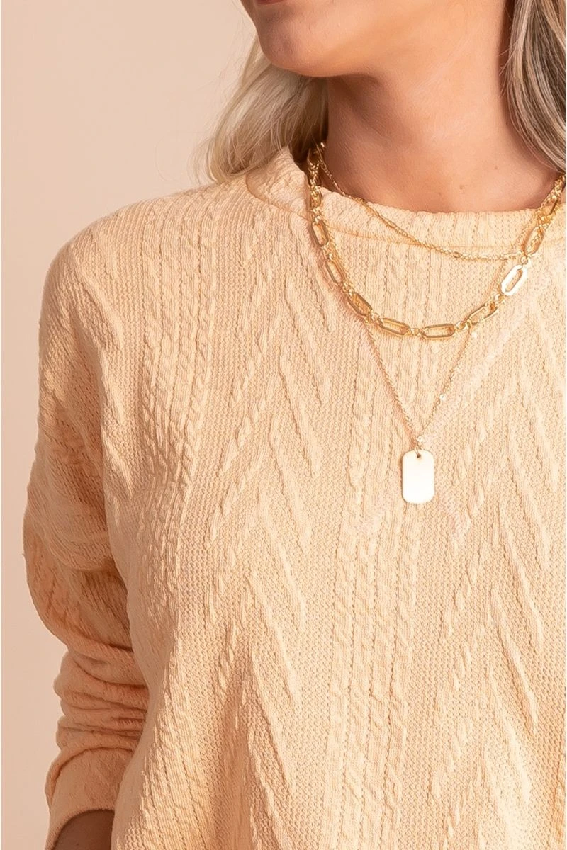 Just For You Textured Pullover Sweater 8 Just For You Textured Pullover Sweater - Image 6