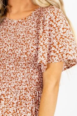 Leave Them Speechless Rust Floral Maxi Dress 10 Leave Them Speechless Rust Floral Maxi Dress -Outlet Bella Ella Boutique Store Leave Them Speechless Rust Dress Detail 19afe92c 74c0 408f b459 240c3bef7b79 5000x