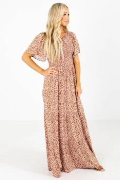Leave Them Speechless Rust Floral Maxi Dress 13 Leave Them Speechless Rust Floral Maxi Dress -Outlet Bella Ella Boutique Store Leave Them Speechless Rust Dress Front cbc29f45 c24b 4f6d 87d9 de001349dc7e 5000x