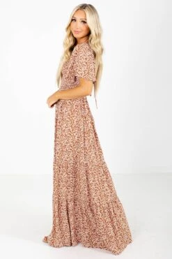 Leave Them Speechless Rust Floral Maxi Dress 12 Leave Them Speechless Rust Floral Maxi Dress -Outlet Bella Ella Boutique Store Leave Them Speechless Rust Dress Side 7cec7318 43bf 4117 96d4 c57aeea80140 5000x