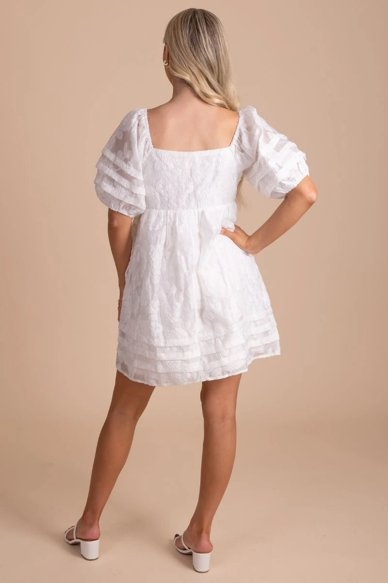 Leave A Mark Textured Mini Dress 5 Leave A Mark Textured Mini Dress - Image 3