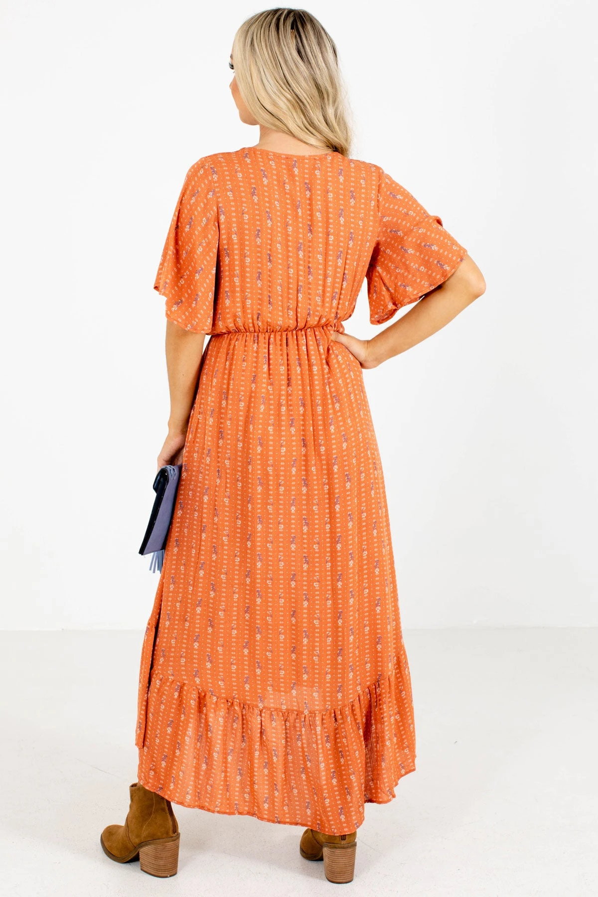 Lights Down Low Patterned Midi Dress 4 Lights Down Low Patterned Midi Dress - Image 2