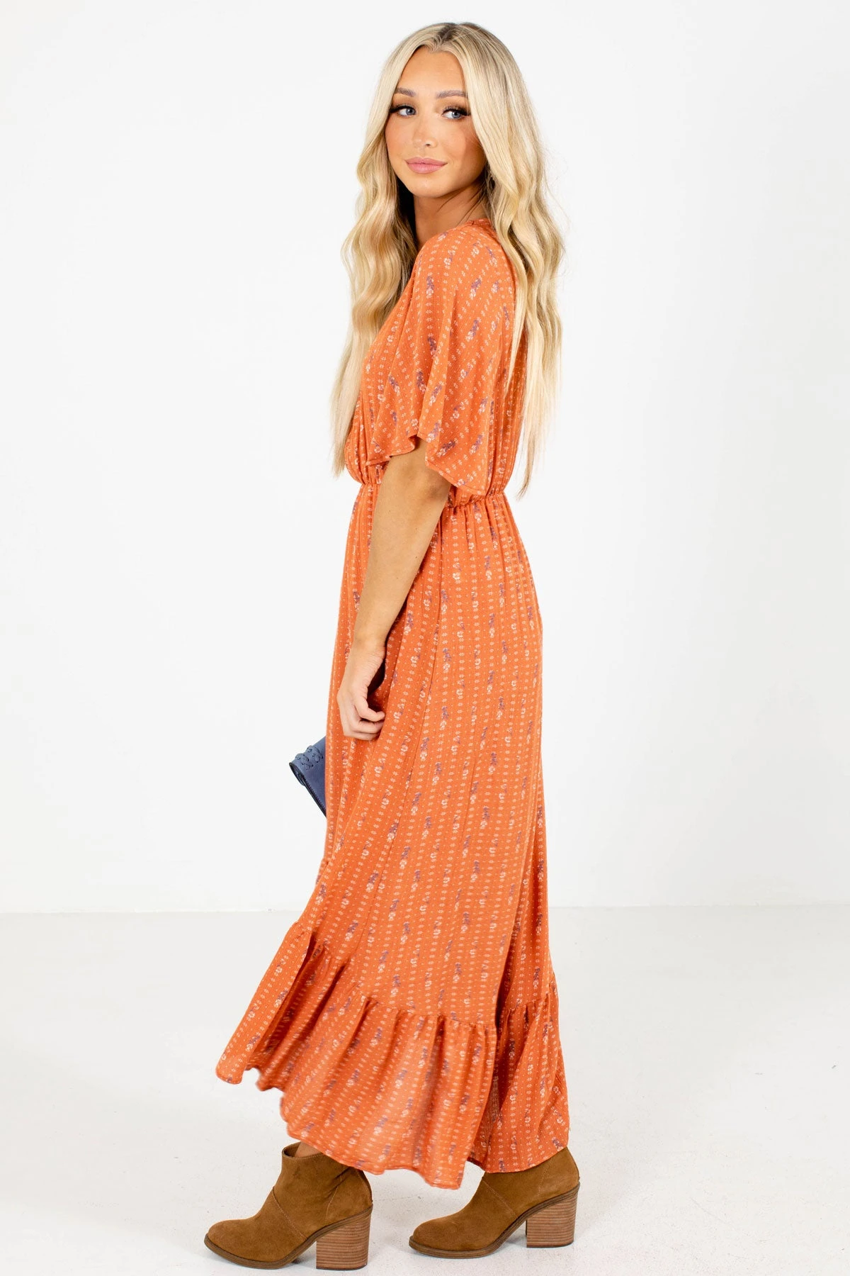 Lights Down Low Patterned Midi Dress 6 Lights Down Low Patterned Midi Dress - Image 4