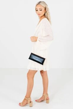 Light The Sky Mini Dress -Outlet Bella Ella Boutique Store LighttheSkyCreamDressSide 5000x