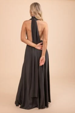 Lovers Twist Maxi Dress 21 Lovers Twist Maxi Dress -Outlet Bella Ella Boutique Store LoversTwistMaxiDress Back Black 5000x