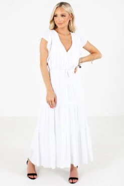 More Than A Memory White Maxi Dress