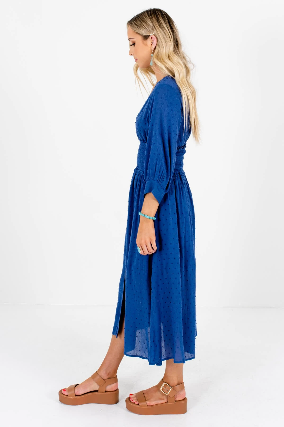My Muse Blue Midi Dress 8 My Muse Blue Midi Dress - Image 6