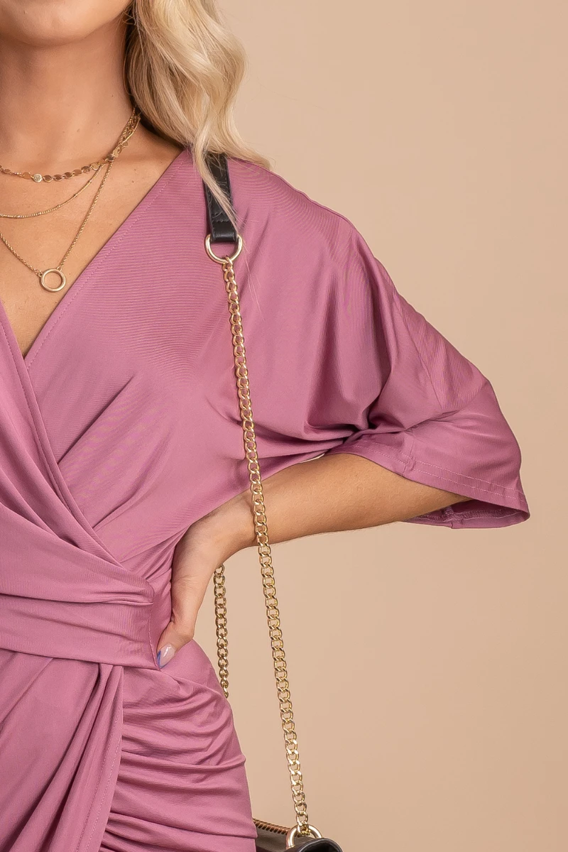 Now Or Never Faux Wrap Dress 20 Now Or Never Faux Wrap Dress - Image 18