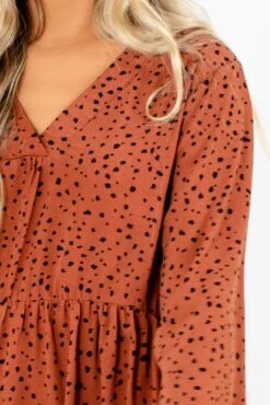 Off The Grid Patterned Mini Dress 15 Off The Grid Patterned Mini Dress -Outlet Bella Ella Boutique Store Off The Grid Dress Detail 5000x