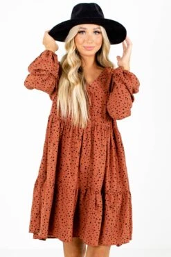 Off The Grid Patterned Mini Dress 13 Off The Grid Patterned Mini Dress -Outlet Bella Ella Boutique Store Off The Grid Dress Front 5000x