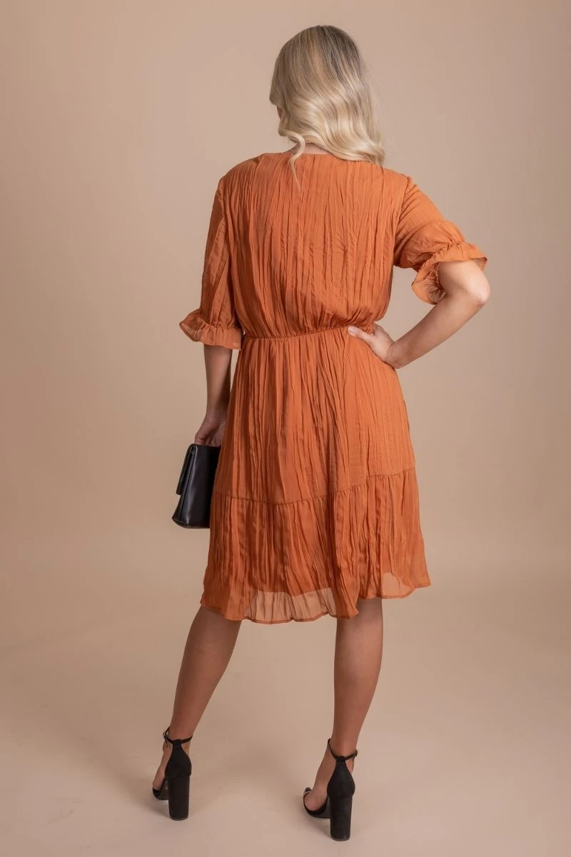 On The List Knee-Length Dress 22 On The List Knee-Length Dress - Image 20