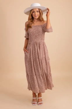 On The Wild Side Patterned Maxi Dress