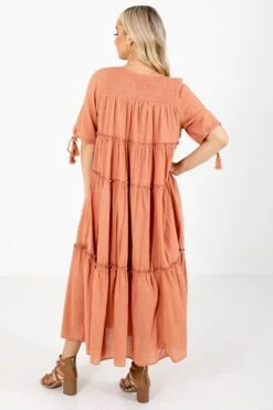 One Day At A Time Maxi Dress -Outlet Bella Ella Boutique Store One Day at a Time Dress Back 5000x