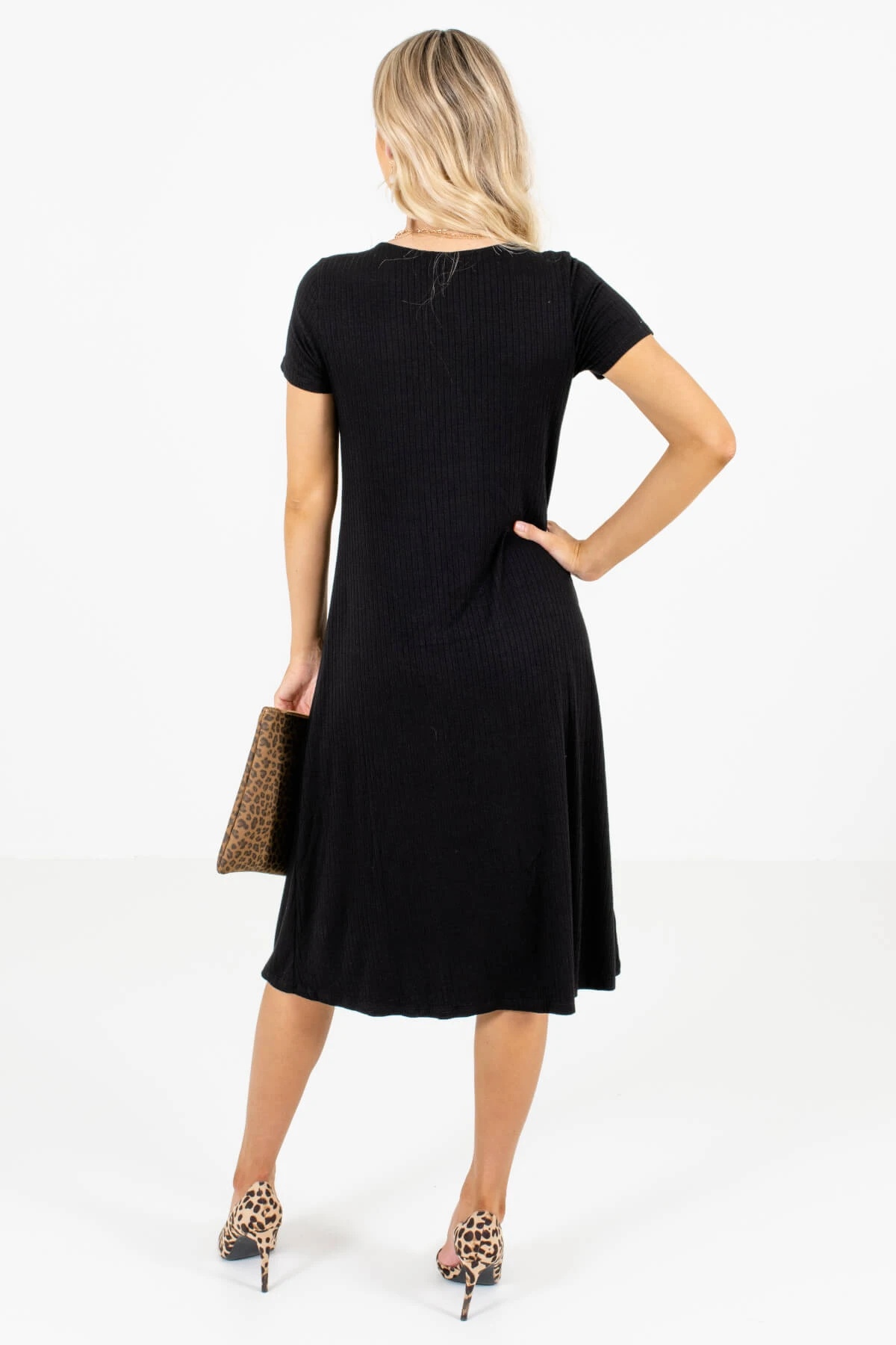 One In A Million Black Midi Dress 4 One In A Million Black Midi Dress - Image 2
