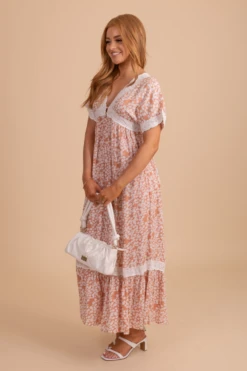 Only Yesterday Floral Maxi Dress -Outlet Bella Ella Boutique Store OnlyYesterdayFloralMaxiDress Side 5000x