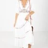 Queen Of Summer White Maxi Dress -Outlet Bella Ella Boutique Store Queen of Summer White Dress Front2 5000x
