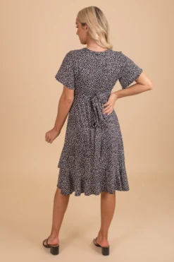 Stealing Time Patterned Knee-Length Dress -Outlet Bella Ella Boutique Store StealingTimePatternedKnee LengthDress Back 5bc0fafc fd56 4090 93c8 68d7f300c5e9 5000x
