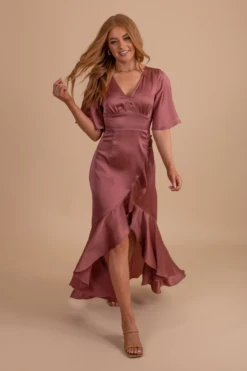 Stop And Stare Shimmery Maxi Dress