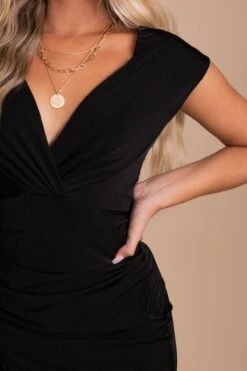 Take Me Out Maxi Dress -Outlet Bella Ella Boutique Store TakeMeOut Black Maxi Dress 4 5000x