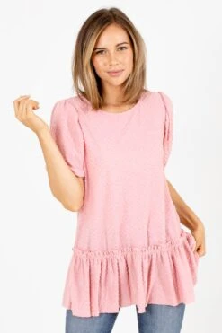 Think It Over Textured Blouse