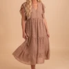 Time After Time Maxi Dress -Outlet Bella Ella Boutique Store TimeAfterTimeMaxiDress Front 5000x
