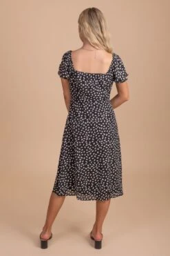 Timeless Love Patterned Midi Dress 16 Timeless Love Patterned Midi Dress -Outlet Bella Ella Boutique Store TimelessLovePatternedMidiDressback 5000x