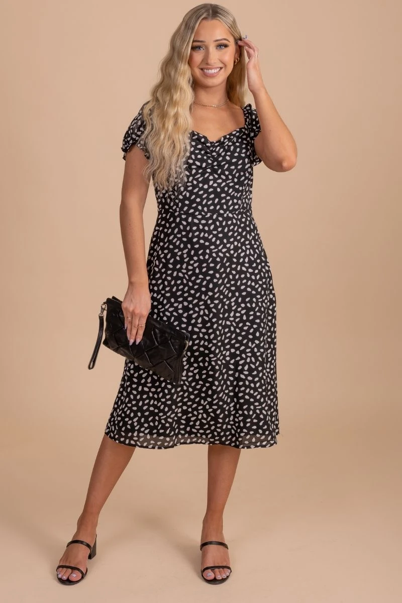Timeless Love Patterned Midi Dress 11 Timeless Love Patterned Midi Dress - Image 9
