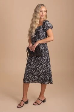 Timeless Love Patterned Midi Dress 18 Timeless Love Patterned Midi Dress -Outlet Bella Ella Boutique Store TimelessLovePatternedMidiDressside 5000x