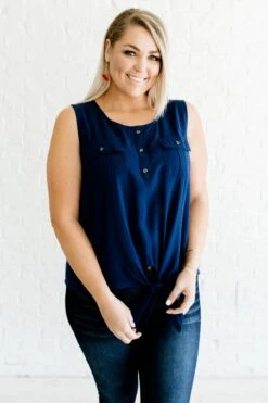 Unforgettable Style Navy Knot Top 16 Unforgettable Style Navy Knot Top -Outlet Bella Ella Boutique Store Unforgettable Style Navy Knot Top 5000x