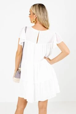 Venice Beach White Mini Dress 10 Venice Beach White Mini Dress -Outlet Bella Ella Boutique Store Venice Beach White Dress Back 5000x