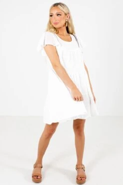 Venice Beach White Mini Dress 13 Venice Beach White Mini Dress -Outlet Bella Ella Boutique Store Venice Beach White Dress Full Front2 5000x