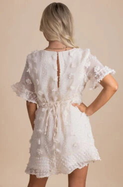 Moving On Textured Mini Dress -Outlet Bella Ella Boutique Store back 10470858 3db8 4887 a513 b151df152d2c 5000x