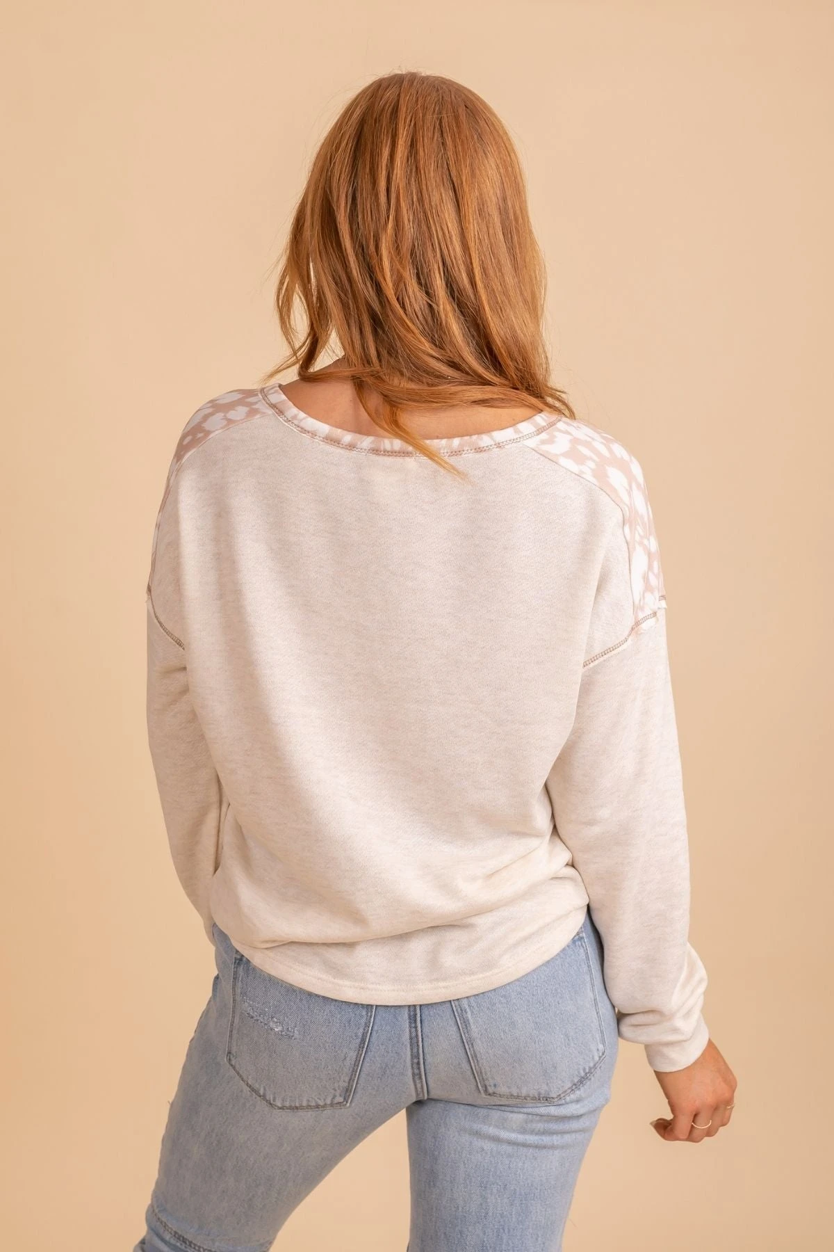 Be As You Wish Long Sleeve V-Neck Top 4 Be As You Wish Long Sleeve V-Neck Top - Image 2