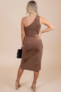 Move Forward One-Shoulder Midi Dress - Brown 9 Move Forward One-Shoulder Midi Dress - Brown -Outlet Bella Ella Boutique Store back 7e75e274 bb74 405b 8319 d3086d48e9ce 5000x