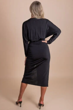Knot Like The Rest Midi Dress - Black 9 Knot Like The Rest Midi Dress - Black -Outlet Bella Ella Boutique Store back 92d2bb57 4787 4fb3 9565 a9ef3d804fe8 5000x