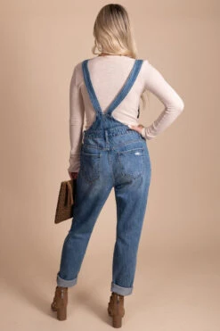 Our Last Summer Denim Overalls - Blue -Outlet Bella Ella Boutique Store back a470accd 3cf3 4645 90f3 f3be1ef216b5 5000x