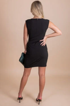 Ready For Anything Short Sleeve Mini Dress -Outlet Bella Ella Boutique Store black back 872c8aa5 6fe8 43b6 b7a6 76a4ad143e8f 5000x