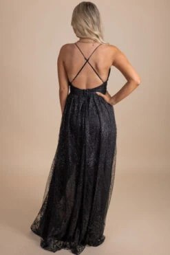 Attention Getter Shimmery Maxi Dress 10 Attention Getter Shimmery Maxi Dress -Outlet Bella Ella Boutique Store black back ba30dfca c2d7 47aa bf9d 6c00c3cd916a 5000x