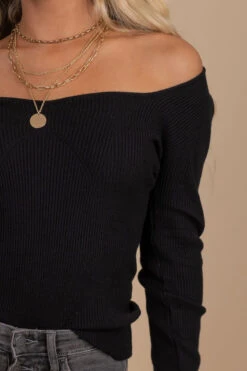 Confidently Lost Long Sleeve Top 21 Confidently Lost Long Sleeve Top -Outlet Bella Ella Boutique Store black detail a95e0140 b778 44c1 893f adee51187fd2 5000x