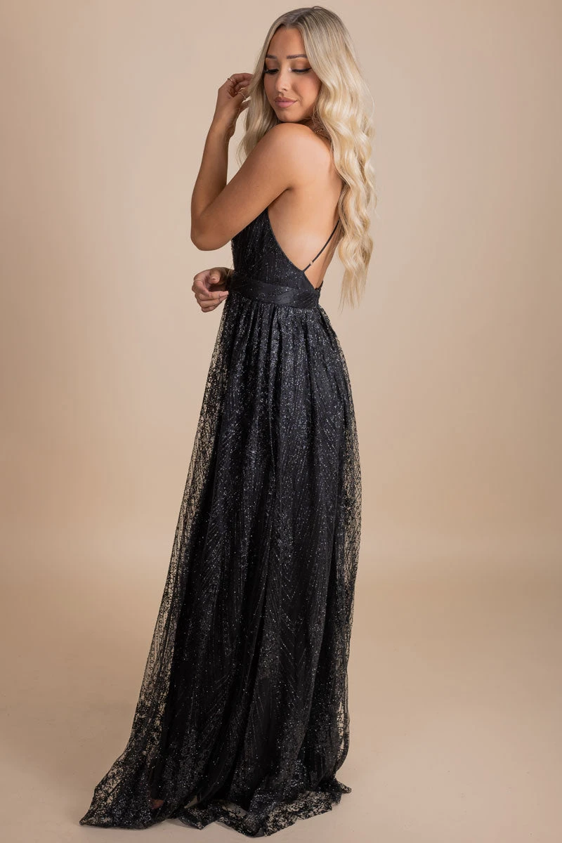 Attention Getter Shimmery Maxi Dress 4 Attention Getter Shimmery Maxi Dress - Image 2
