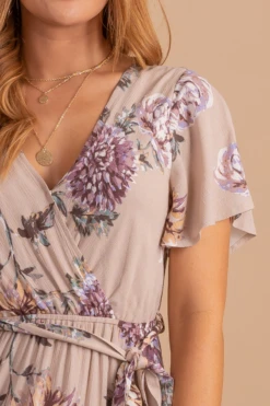 Bloomed Happiness Floral Maxi Dress -Outlet Bella Ella Boutique Store bloomedhappinessfloralmaxidresslightbrowndetail 433a1c7b 1dc2 496d 9844 71d5cb722897 5000x