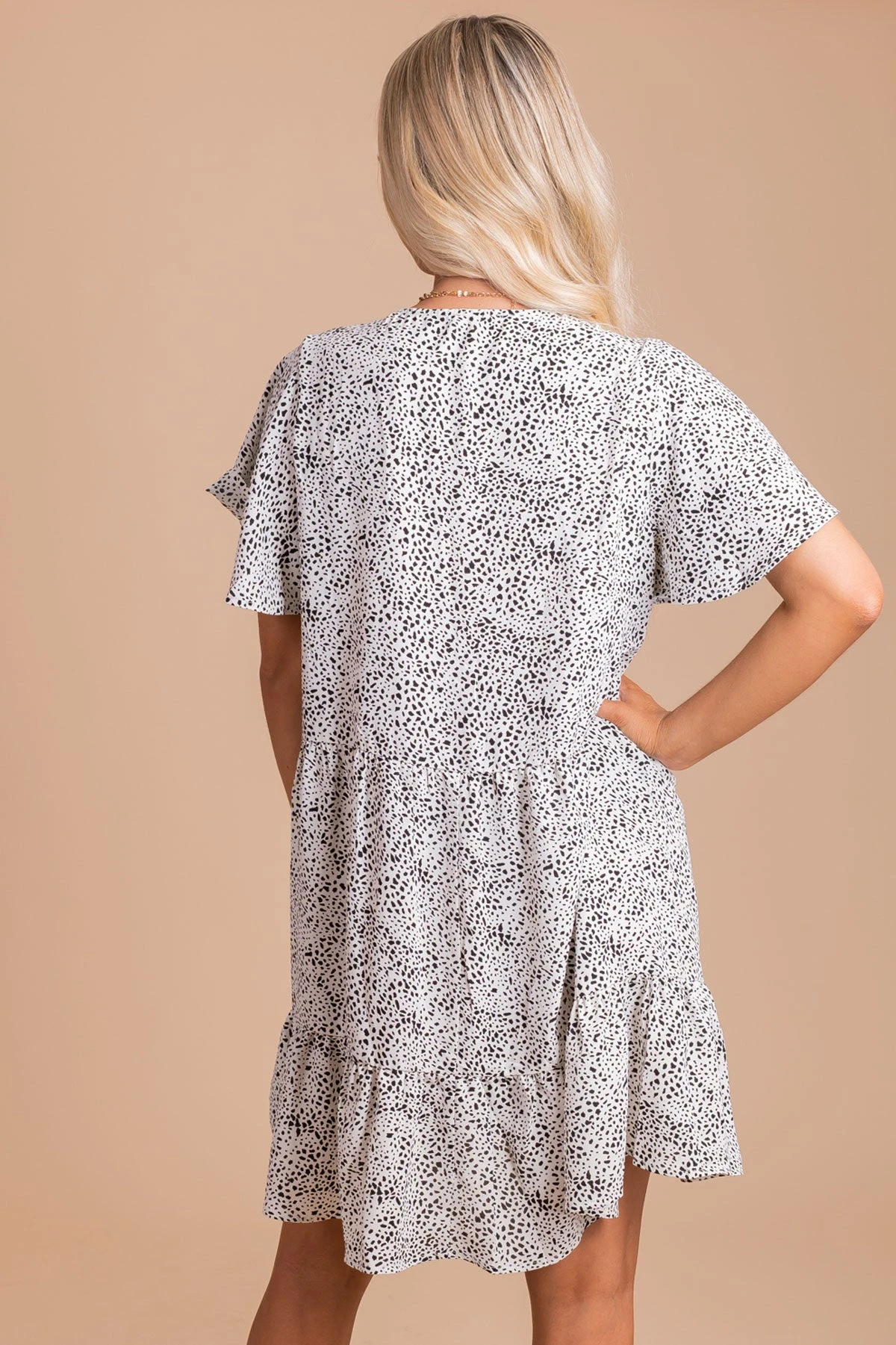 Cheers To You Patterned Mini Dress 6 Cheers To You Patterned Mini Dress - Image 4